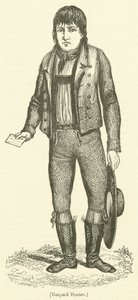 Gaspard Hauser (kobberstik) af French School