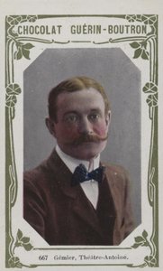 Gemier, Theater-Antoine (farvet foto) af French School