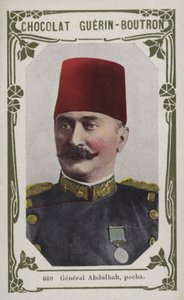 General Abdulhah, pacha (farvet foto) af French School