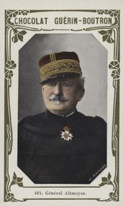 General Altmayer (farvet foto) af French School
