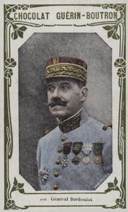 General Berdoulat (farvet foto) af French School
