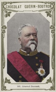 General Davoust (farvet foto) af French School