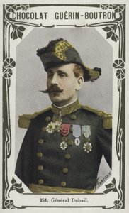 General Dubail (farvet foto) af French School