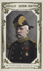 General Dubois, guvernør i Paris (farvet foto) af French School