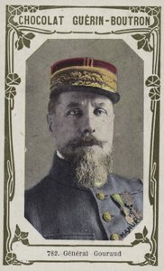 General Gouraud (farvet foto) af French School