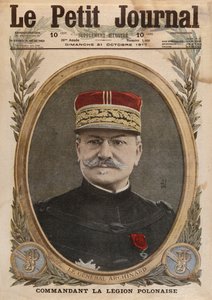 General Louis Archinard, forsideillustration fra Le Petit Journal, supplement illustre, 21. oktober 1917
