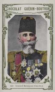 General Mahmoud Chevfket (farvet foto) af French School