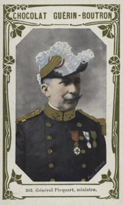 General Picquart, minister (farvet foto) af French School