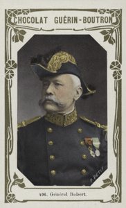 General Robert (farvet foto) af French School