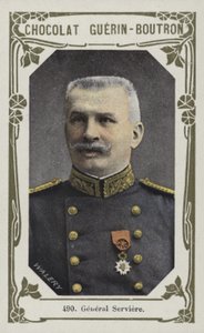 General Serviere (farvet foto) af French School