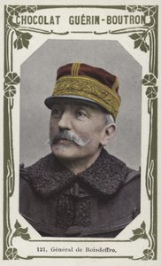 General de Boisdeffre (farvet foto) af French School