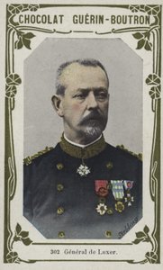 General de Luxer (farvet foto) af French School