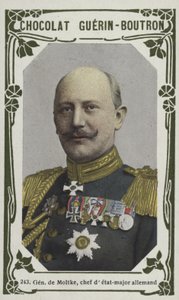 General de Moltke, tysk stabschef (farvet foto) af French School