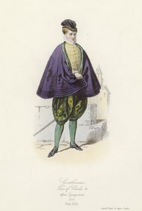 Herre fra Charles IX af Frankrigs tid af French School