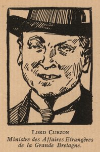 George Curzon af French School