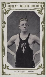 Georges Garreau (farvet foto) af French School