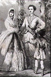 Georgianske dragter i 1860