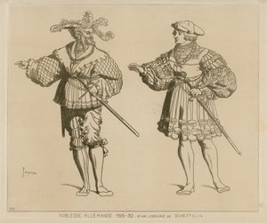 Tysk adel, 1515-30 af French School