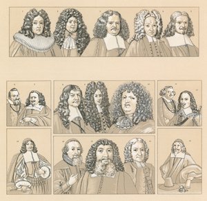 Tyskland XVII-XVIIIth Cent kostume af French School