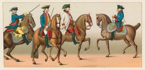Tyskland XVIIIth Cent kostume af French School