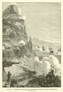 Gibraltar (gravering) af French School
