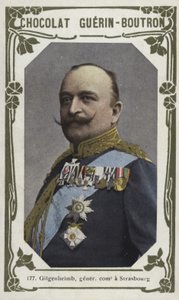 Gilgenheimb, generalkommandant i Strasbourg (farvet foto) af French School