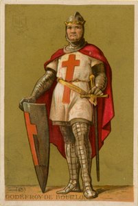 Godfrey af Bouillon af French School