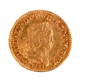 Gyldne franske Ludvig, kong Ludvig XV