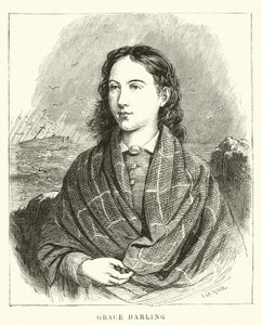 Grace Darling (gravering) af French School