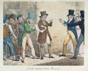 Den franske hærs store sejr, meddelelse om sejr i slaget ved Trocadero, september 1823 af French School