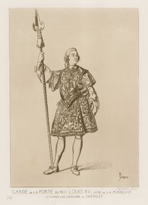 Vagt af Kong Ludvig XV