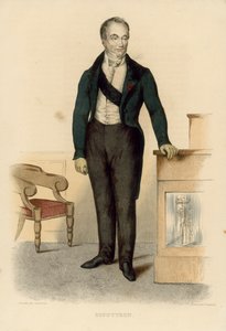 Guillaume Dupuytren (farvet gravering) af French School