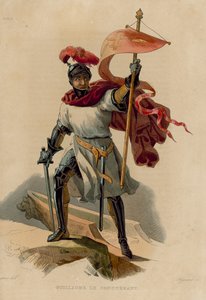 Guillaume le Conquerant (farvet gravering) af French School