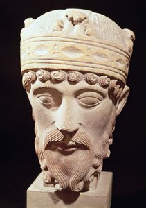 Kopf von Lothar I. von French School