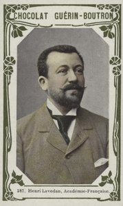 Henri Lavedan, Academie-Francaise (farvet foto) af French School
