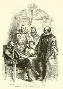 Henrik IV og hans ministre af French School