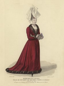 Hermengarde, datter af Fulk IV, greve af Anjou