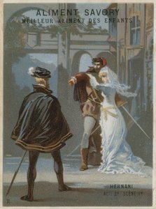 Hernani, 2. akt, scene II af French School