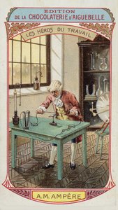 Heroes of Labor - Andre-Marie Ampere, fransk fysiker og matematiker (1775 -1836)