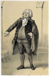 Honore Gabriel (Honore-Gabriel) Riqueti, greve af Mirabeau (1749-1791) - i "Historical Gallery of the French Revolution" af Albert Maurin af French School