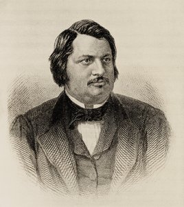 Honore de Balzac (1799-1850) af French School