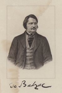 Honore de Balzac, fransk romanforfatter og dramatiker af French School