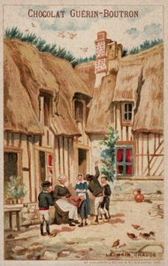 Hot hand spil (chromolitho) af French School