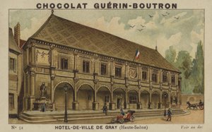 Rådhuset i Grey, Haute-Saone af French School