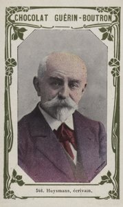 Huysmans, ecrivain (farvet foto) af French School