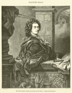 Hyacinthe Rigaud (gravering) af French School