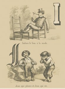 I J: Isidore den trendy løve/John græder og John griner af French School