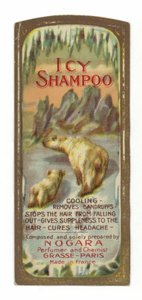 Icy shampoo-label, Nogara af French School
