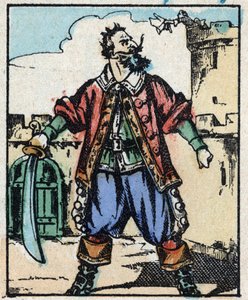 Illustration til "" Blåskæg"" af French School