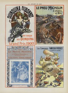 Illustration til Le Rire (farve litho) af French School